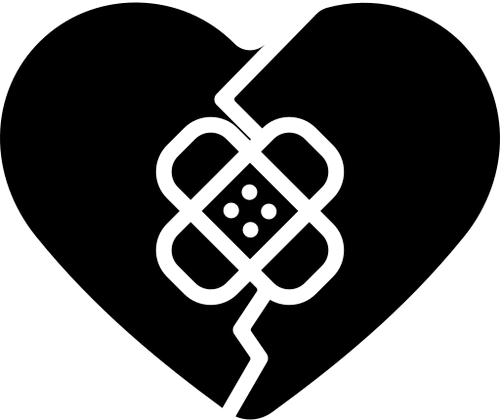 Silhouette of a person jumping mid-air